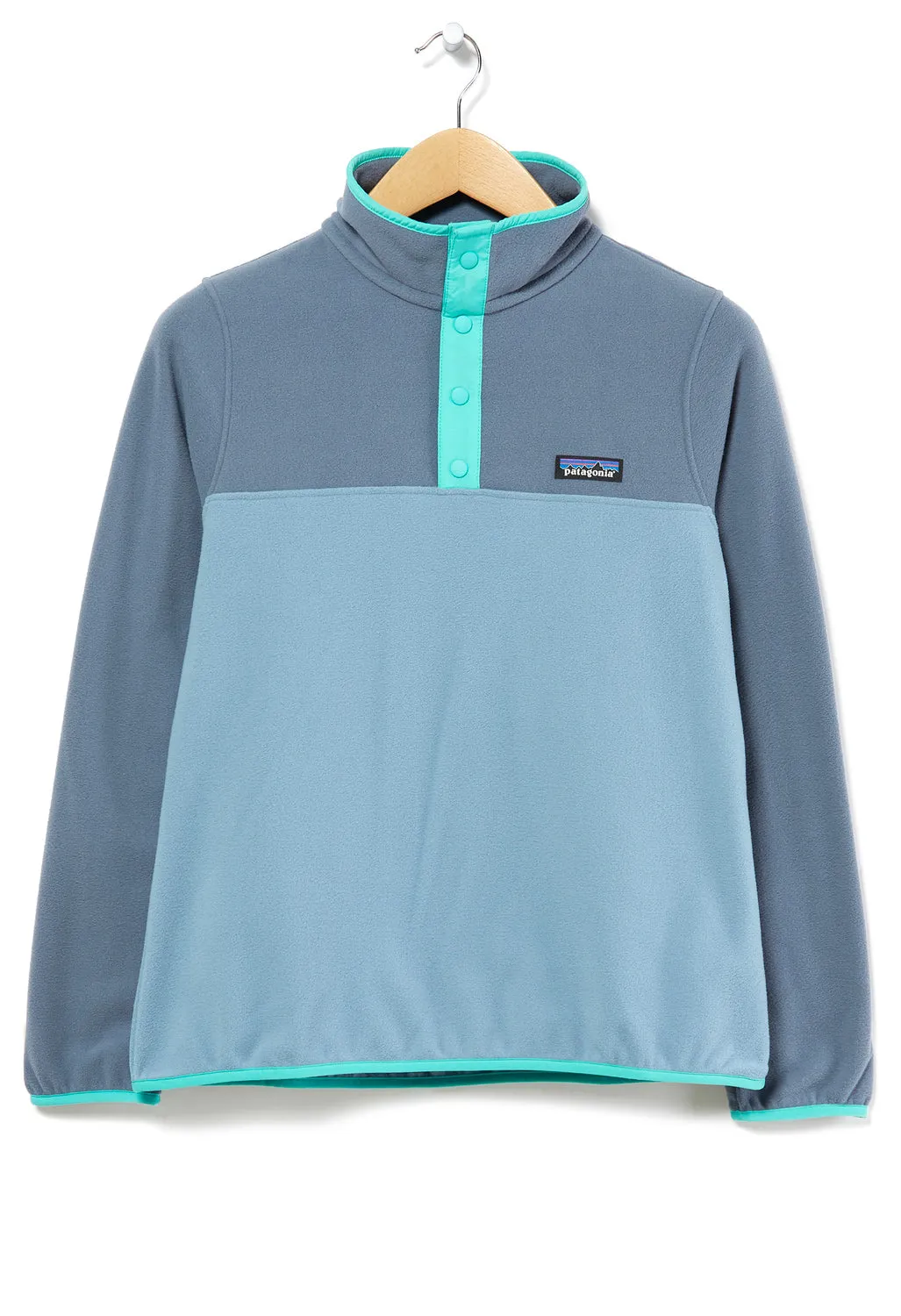 Patagonia Micro D Women's Snap-T Pullover - Light Plume Grey