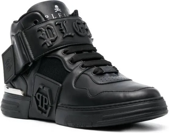 Philipp Plein Gothic Plein high-top sneakers Black