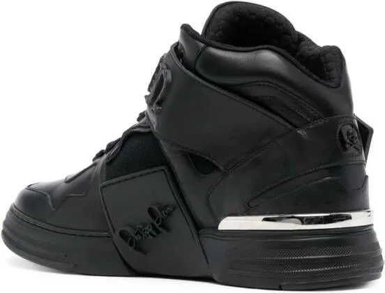 Philipp Plein Gothic Plein high-top sneakers Black