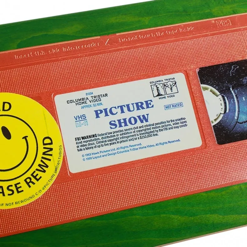 Picture Show Cassette Skateboard Deck 8.0