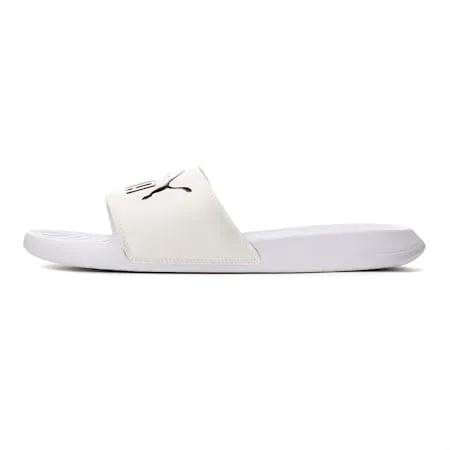 Popcat Slide Unisex Sandals | Puma White-Puma Black | PUMA Shop All Puma | PUMA 