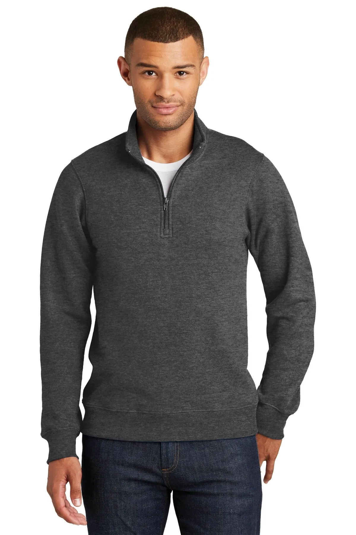 Port & Company - Men's Fan Favorite Fleece 1/4-Zip Pullover Sweatshirt