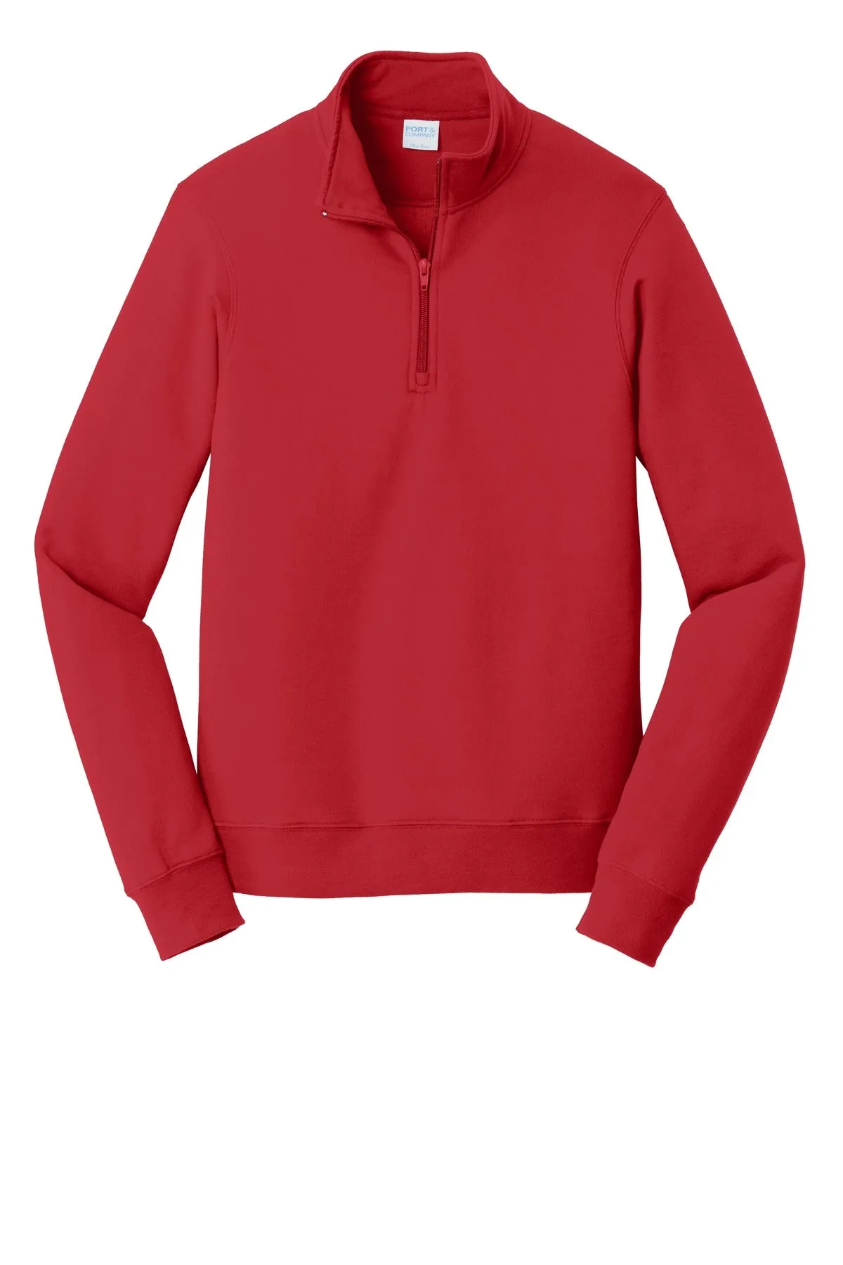 Port & Company - Men's Fan Favorite Fleece 1/4-Zip Pullover Sweatshirt