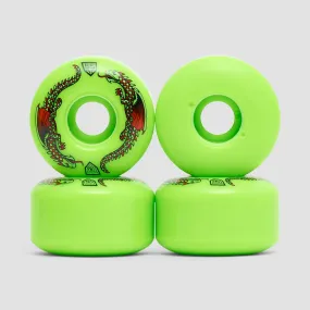 Powell Peralta Dragon Formula 93A Skateboard Wheels Green 55x34mm