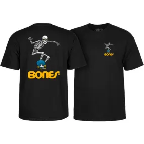 Powell Peralta Skateboard Skeleton 2 T-Shirt Black