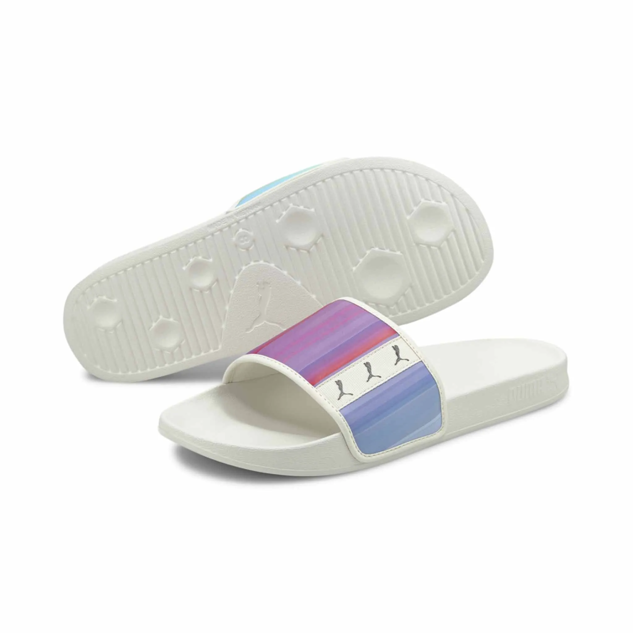 Puma Leadcat FTR Rainbow sandales slides unisexe