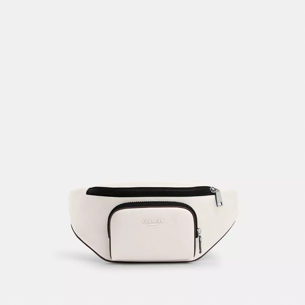 Racer Belt Bag In Leather