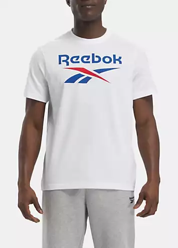 Reebok Logo Print T-Shirt | Grattan