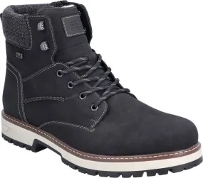 Rieker Black Flip Grip Boot