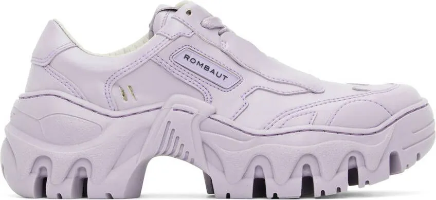 Rombaut Purple Boccaccio II Apple Leather Sneakers