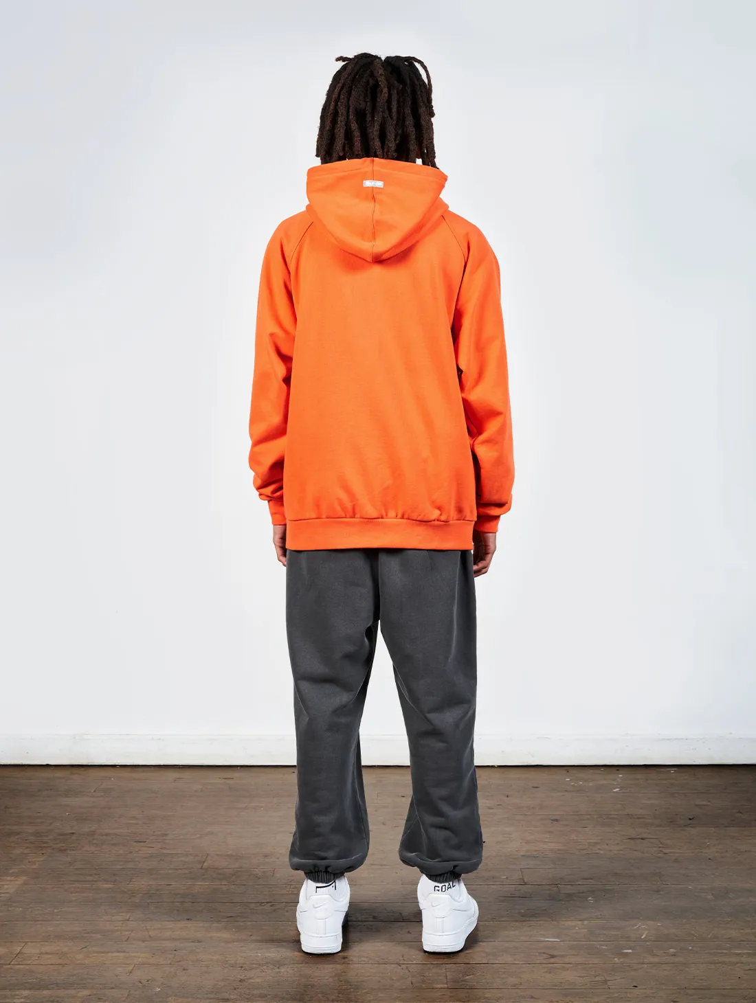 [SALE 60%] PEARL BALL PATCH HOODIE - ORANGE