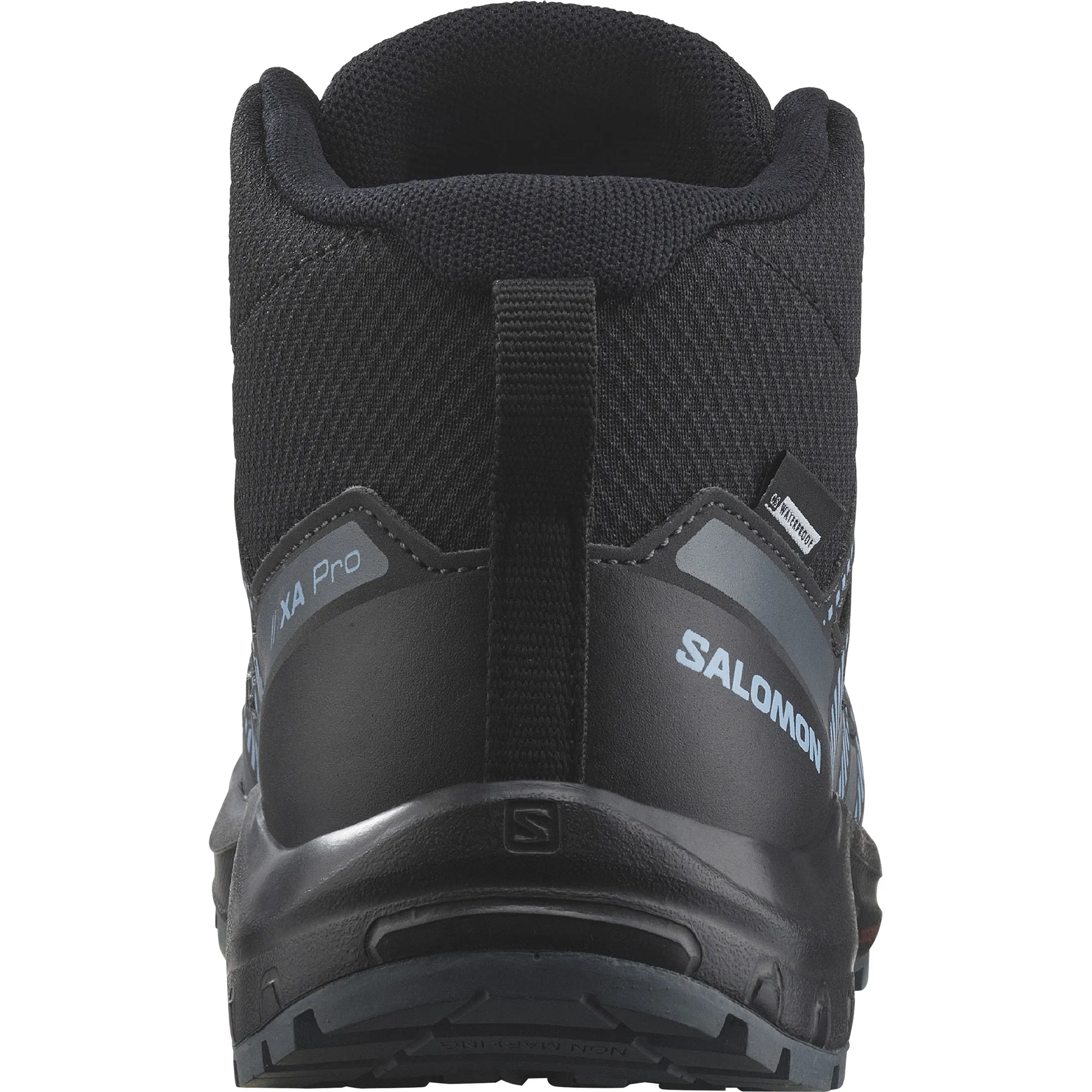 Salomon Juniors' XA Pro V8 Mid Climasalomon Waterproof Black/Neptune/Alaskan Blue | Buy Salomon Juniors' XA Pro V8 Mid