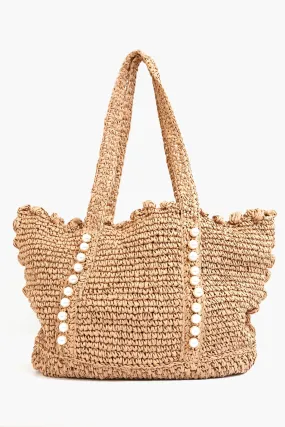 Sand Lisbeth Pearl Tote