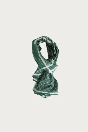 Shaker Dot Bandana Scarf - Evergreen