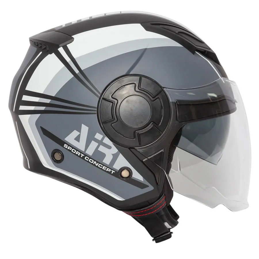 Spada Lycan Strobe Helmet - Black/White