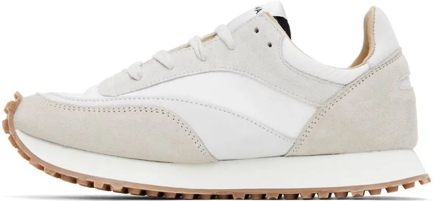 Spalwart White Tempo Low Sneakers