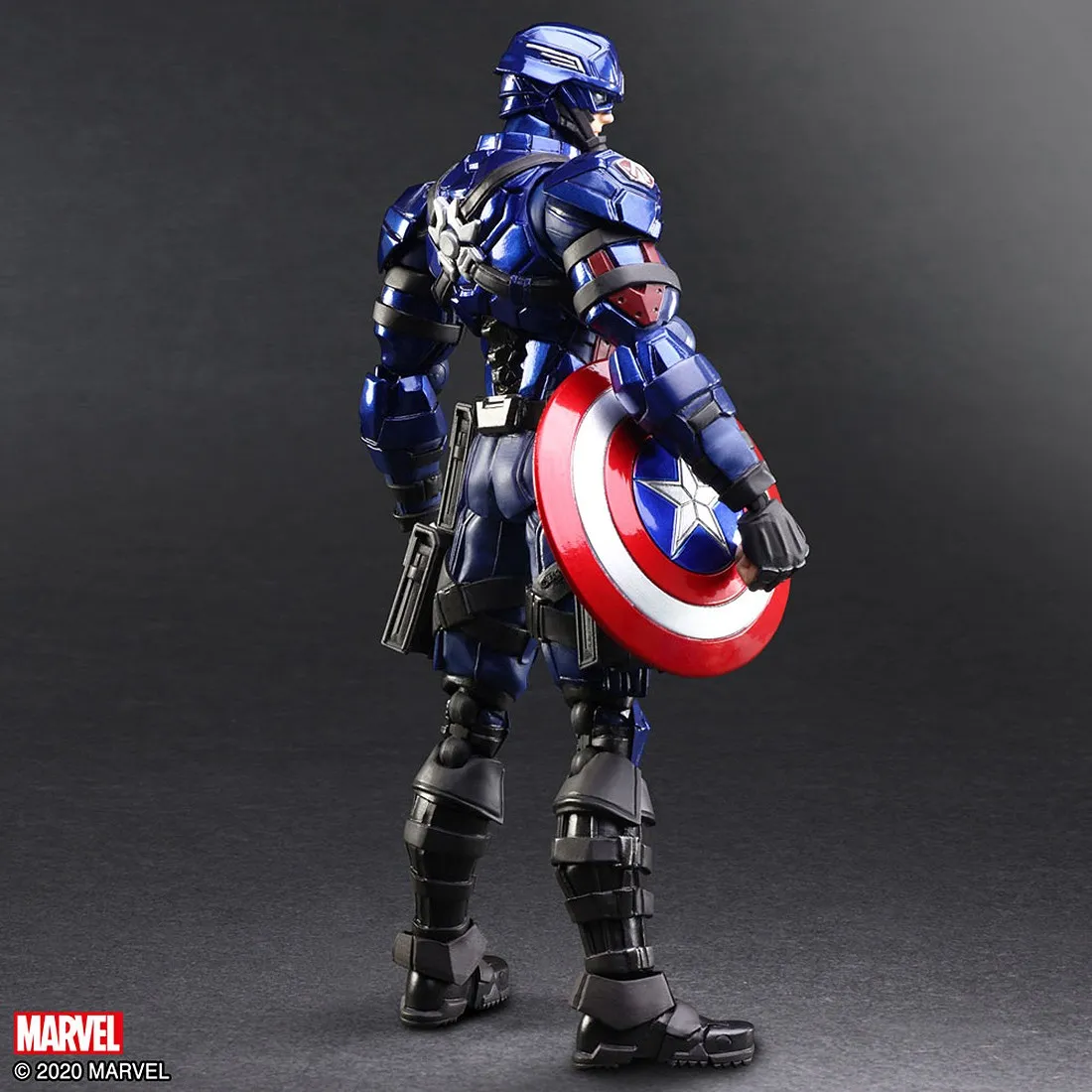 Square Enix Marvel Universe Variant Bring Arts Captain America Figure (navy)