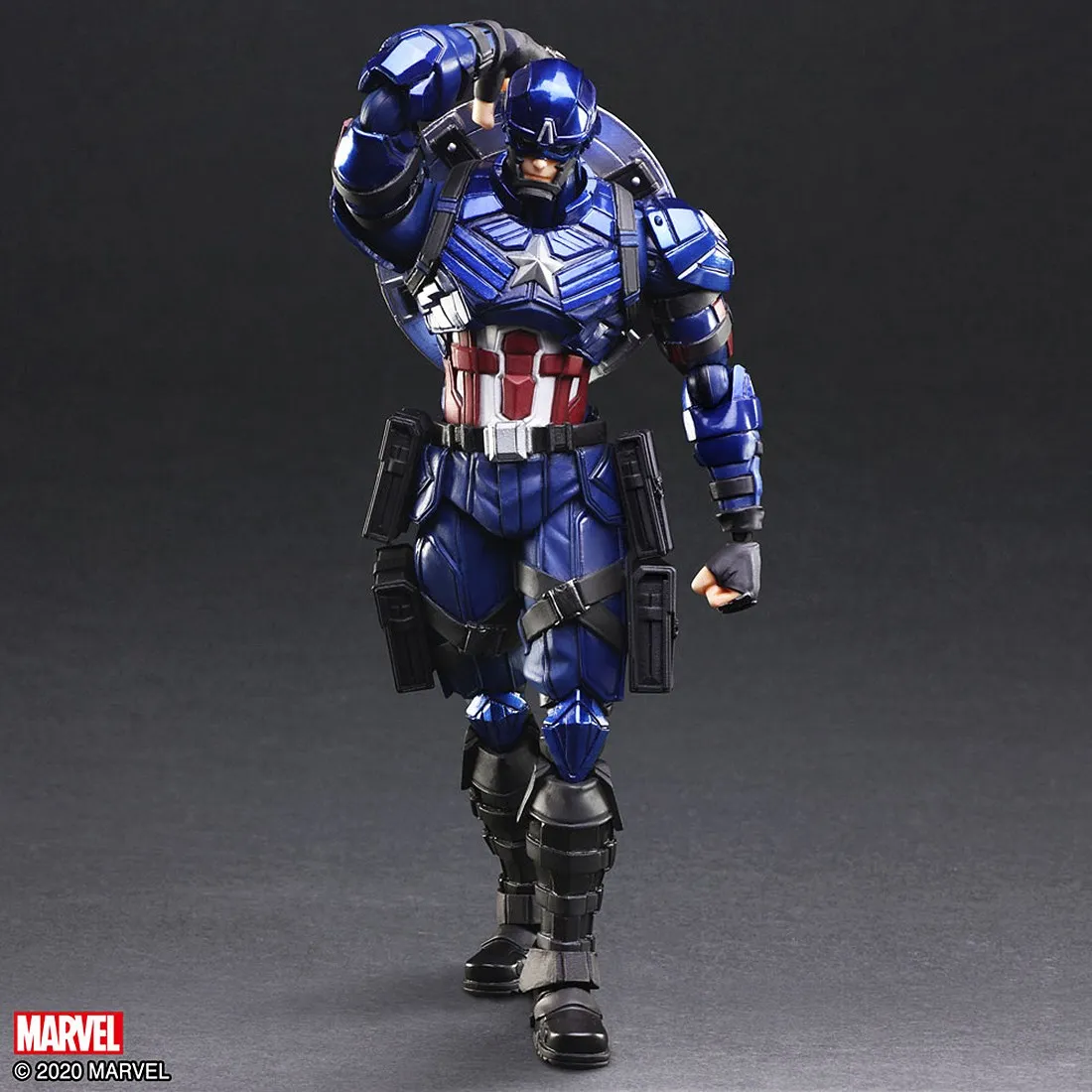 Square Enix Marvel Universe Variant Bring Arts Captain America Figure (navy)