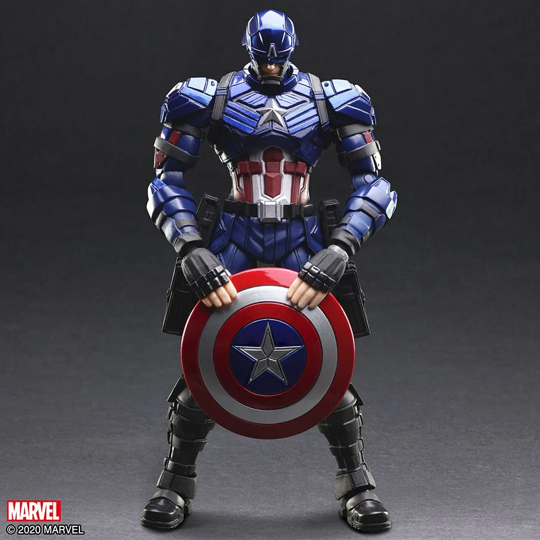 Square Enix Marvel Universe Variant Bring Arts Captain America Figure (navy)