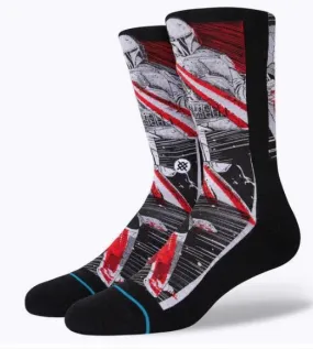 Stance STAR WARS MANGA BOBA FETT CREW SOCKS - BLK Large