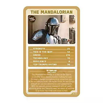 Star Wars The Mandalorian Top Trumps Limited Edition Card Game | Grattan