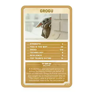 Star Wars The Mandalorian Top Trumps Limited Edition Card Game | Grattan