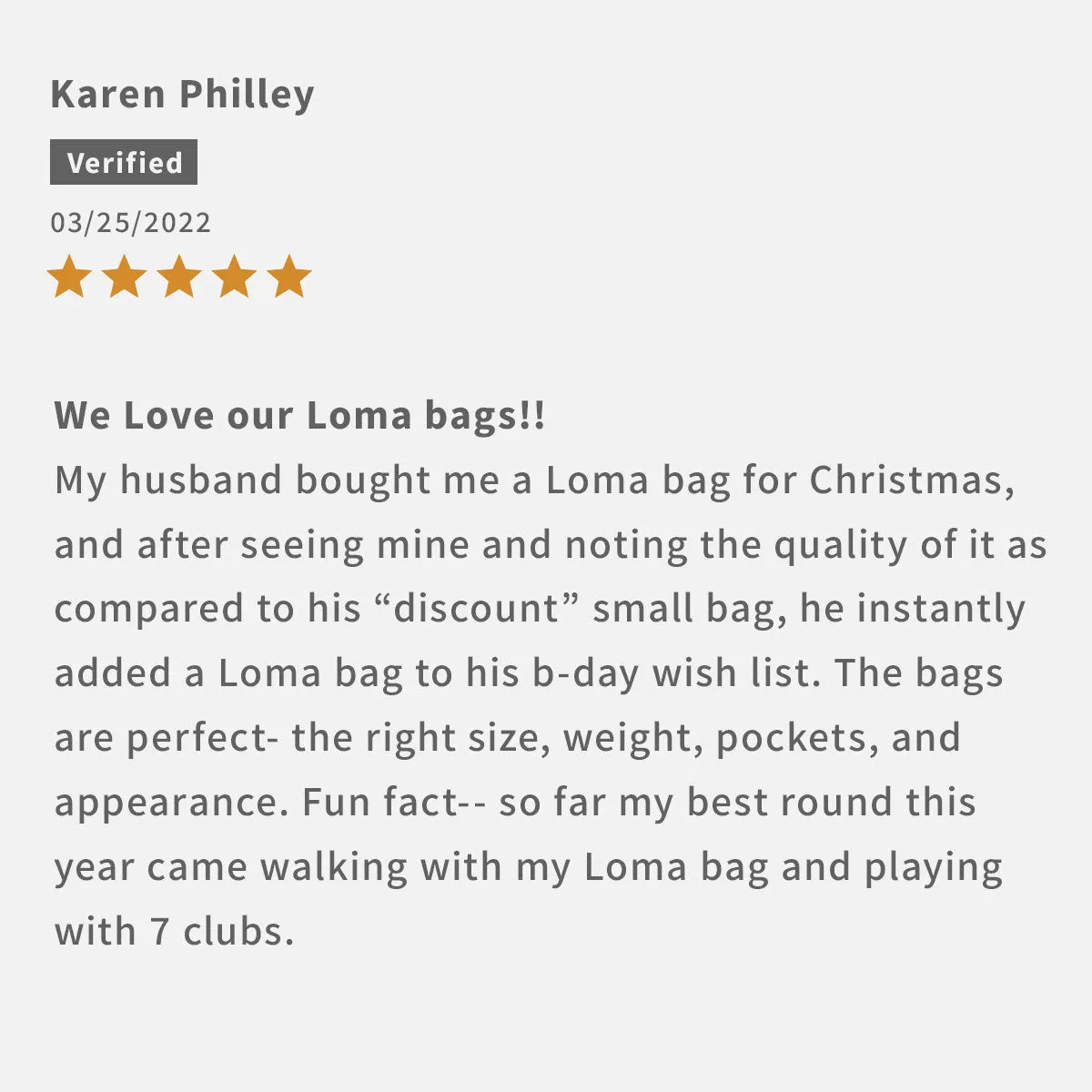 Sunday Golf LOMA BAG | Toasted Almond