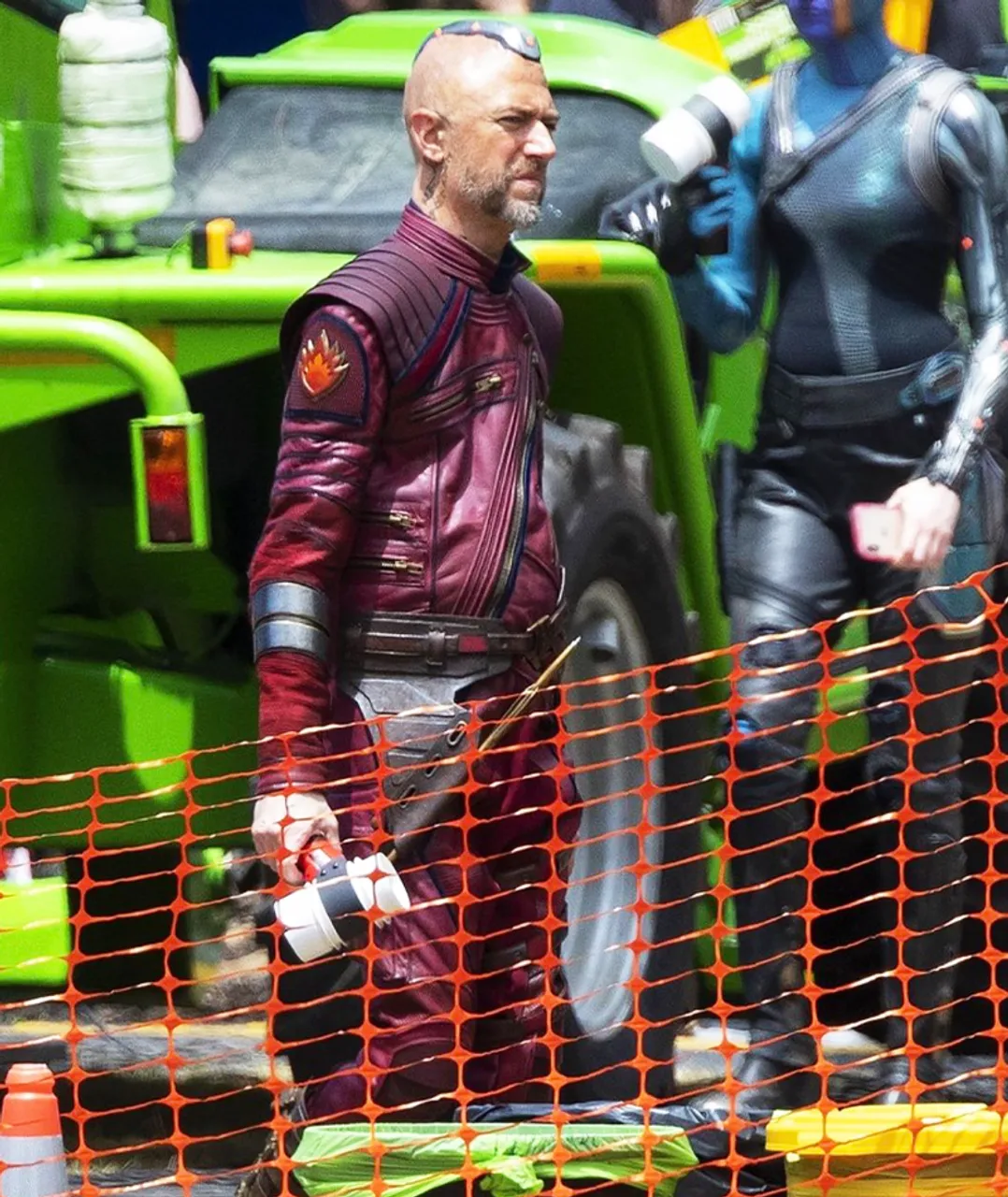 Thor Love and Thunder 2022 Kraglin Obfonteri Maroon Jacket