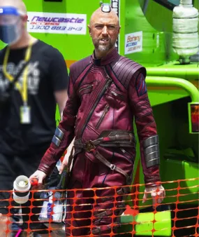 Thor Love and Thunder 2022 Kraglin Obfonteri Maroon Jacket