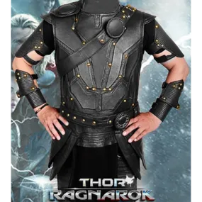 Thor Ragnarok Brown Leather Vest