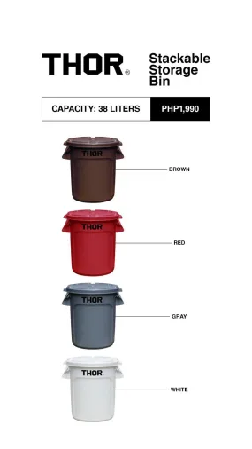 THOR Stackable Storage Bin 38L