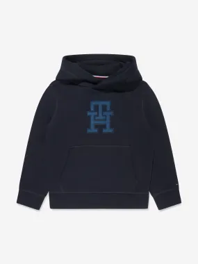 Tommy Hilfiger Kids Monogram Hoodie in Navy