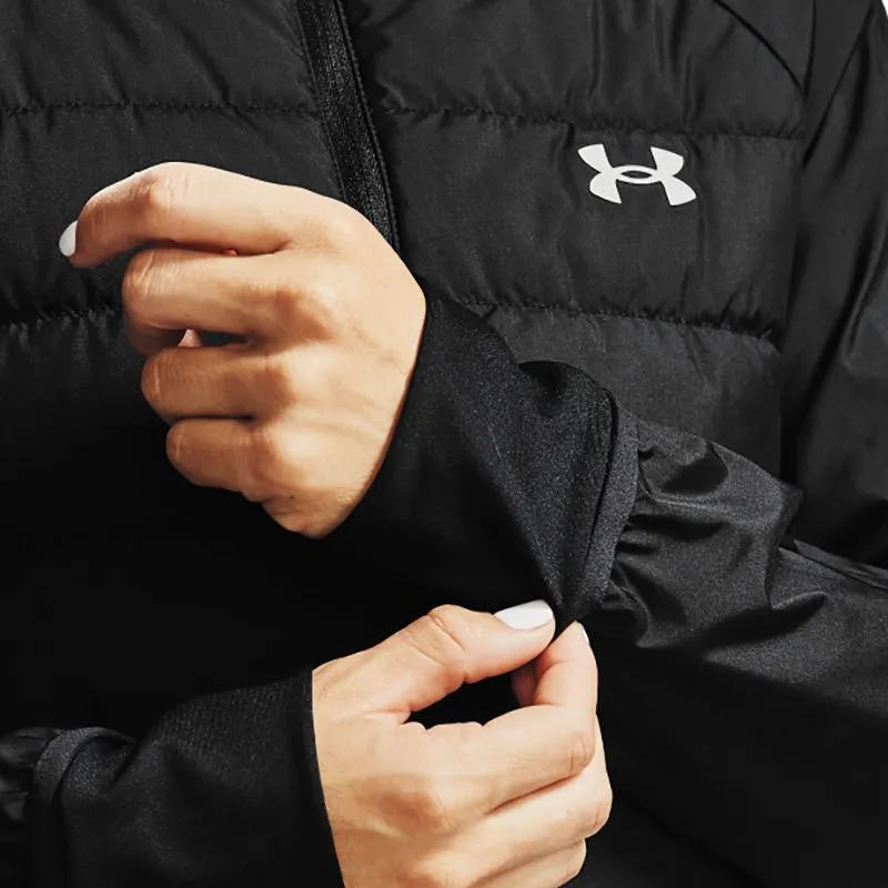 Under Armour Women's UA Run Insulate Hybrid Jacket Black / Reflective