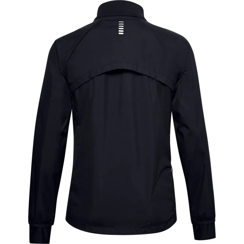 Under Armour Women's UA Run Insulate Hybrid Jacket Black / Reflective