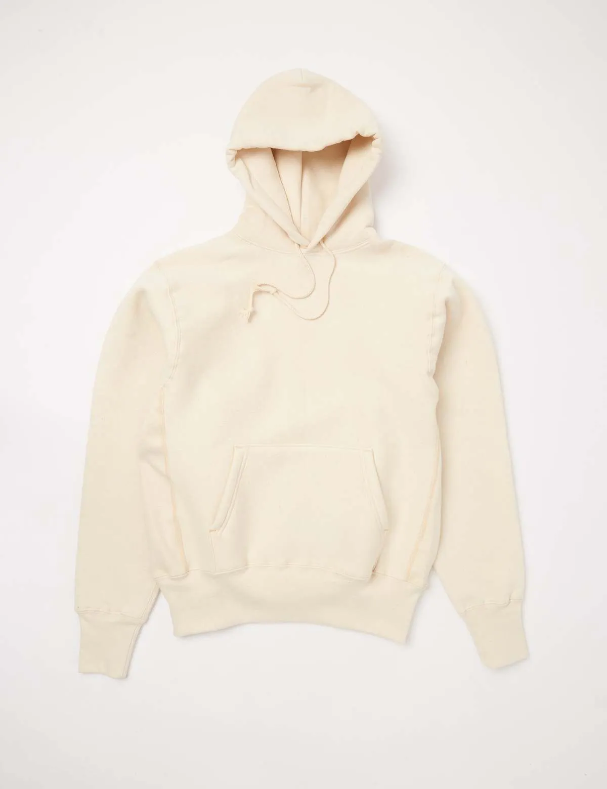 USA 12oz Pullover Hooded Sweatshirt - Beige