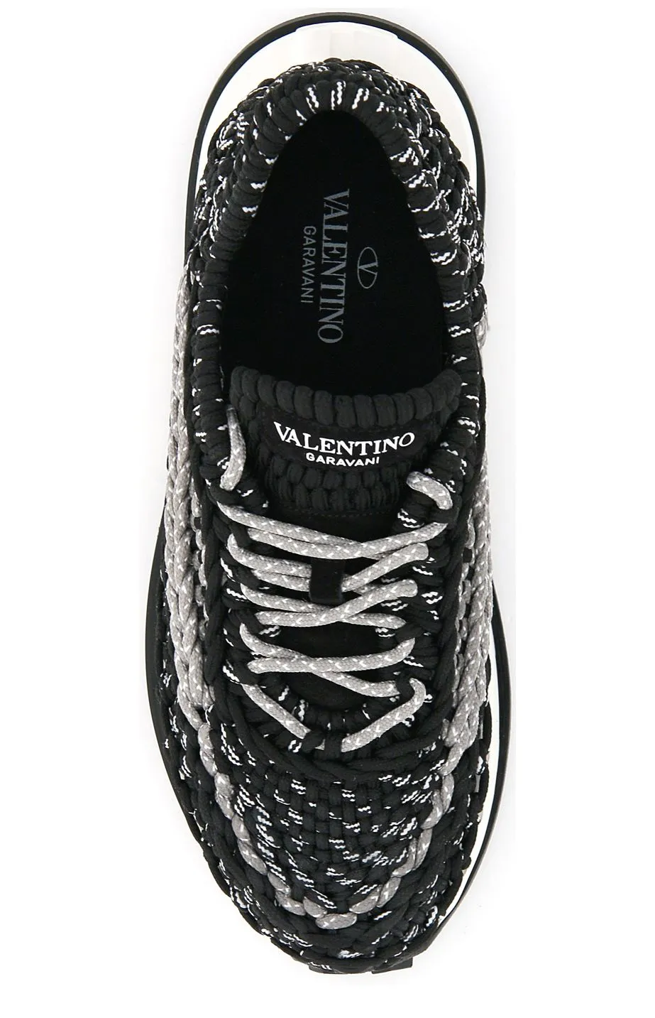 Valentino Crochet Low-Top Sneakers