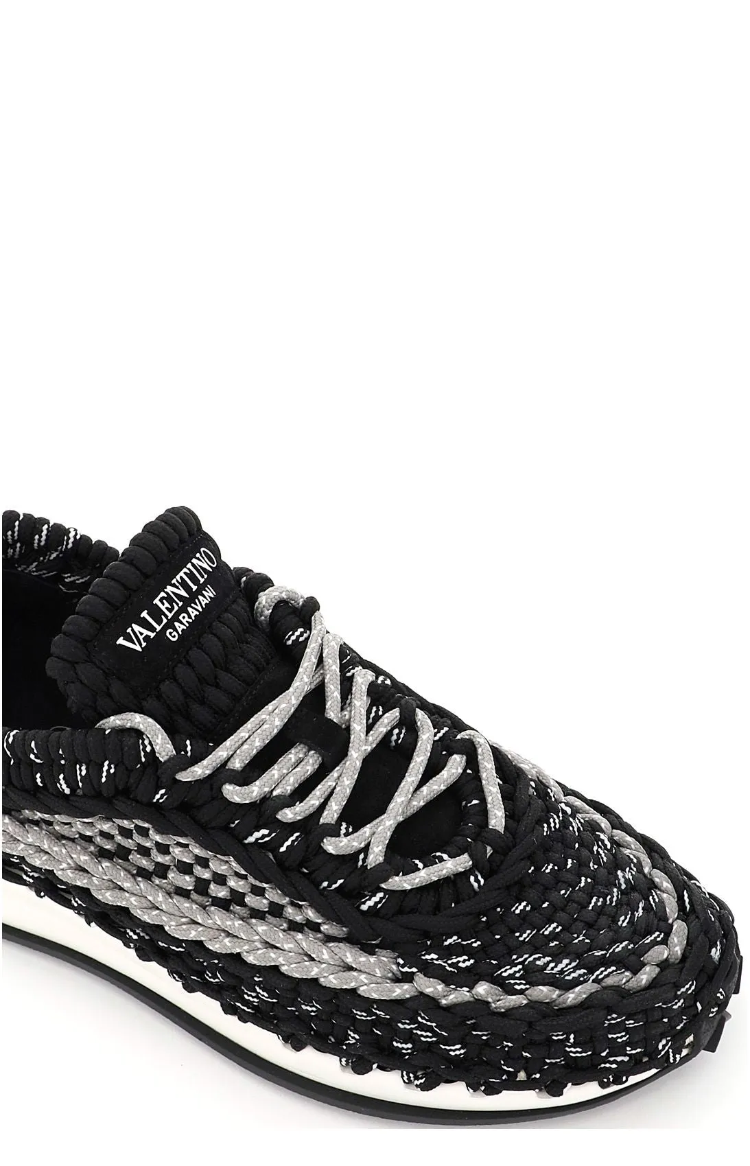 Valentino Crochet Low-Top Sneakers