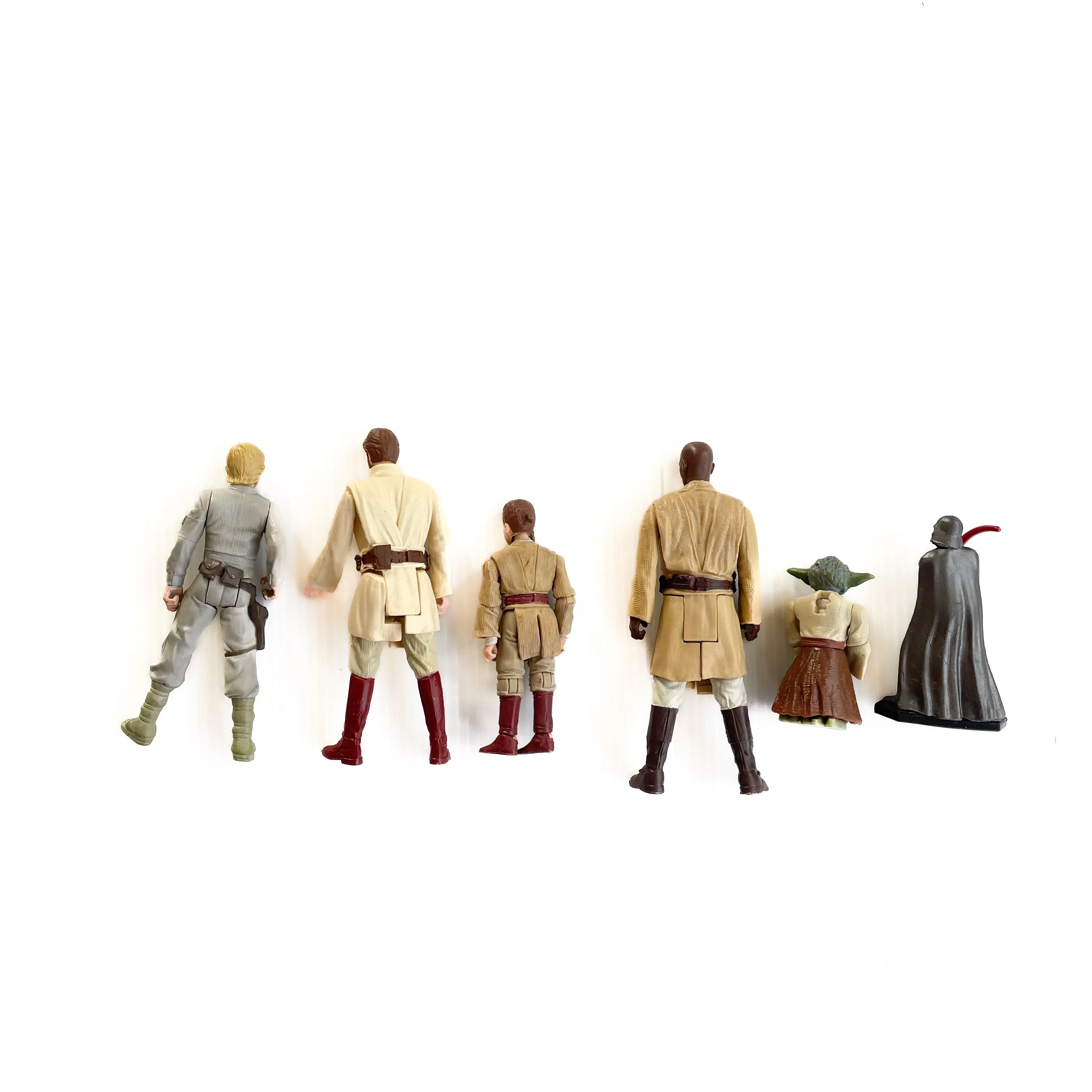 Various Star Wars figurines