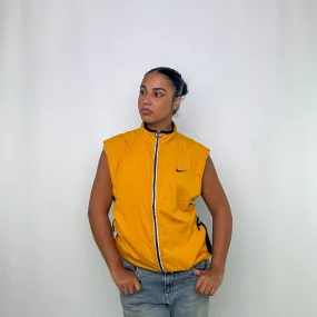 Yellow y2ks Nike Track Jacket (L)