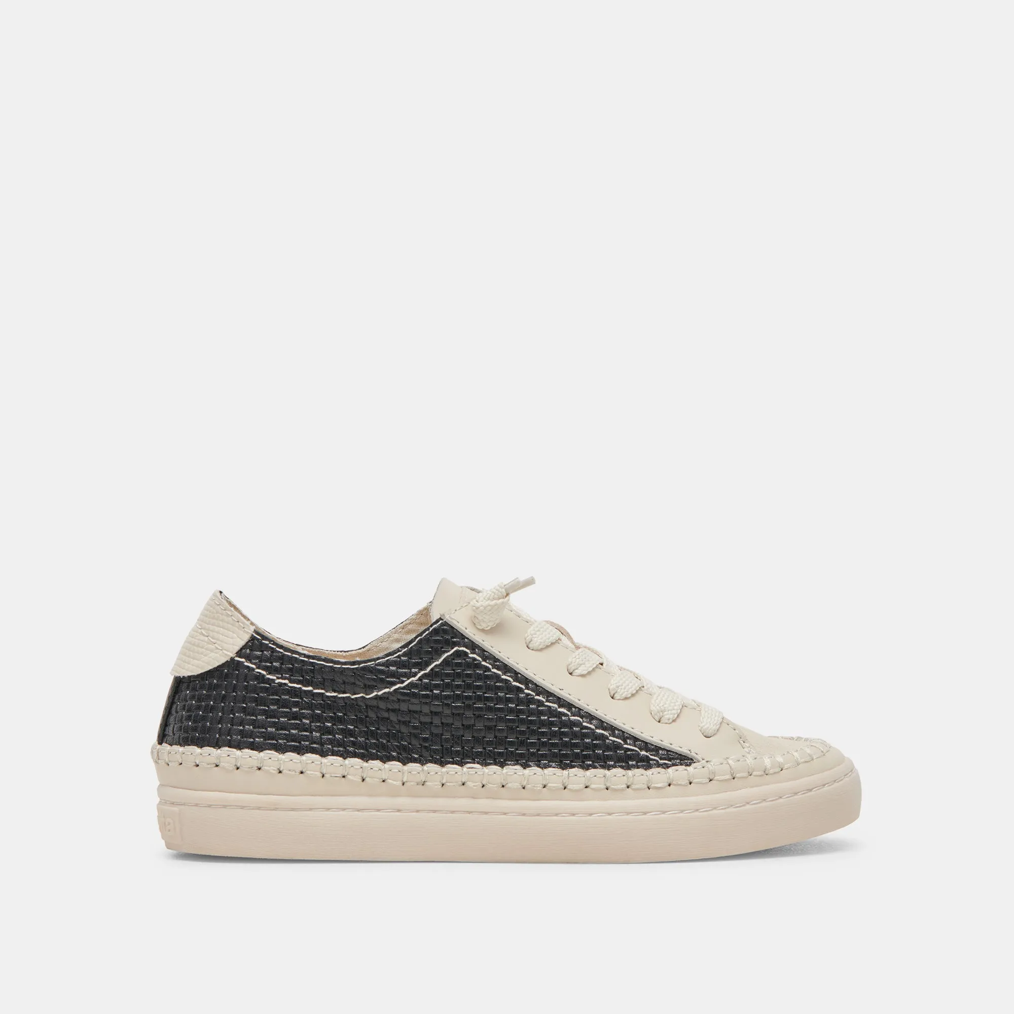 ZOLEN SNEAKERS BLACK WOVEN